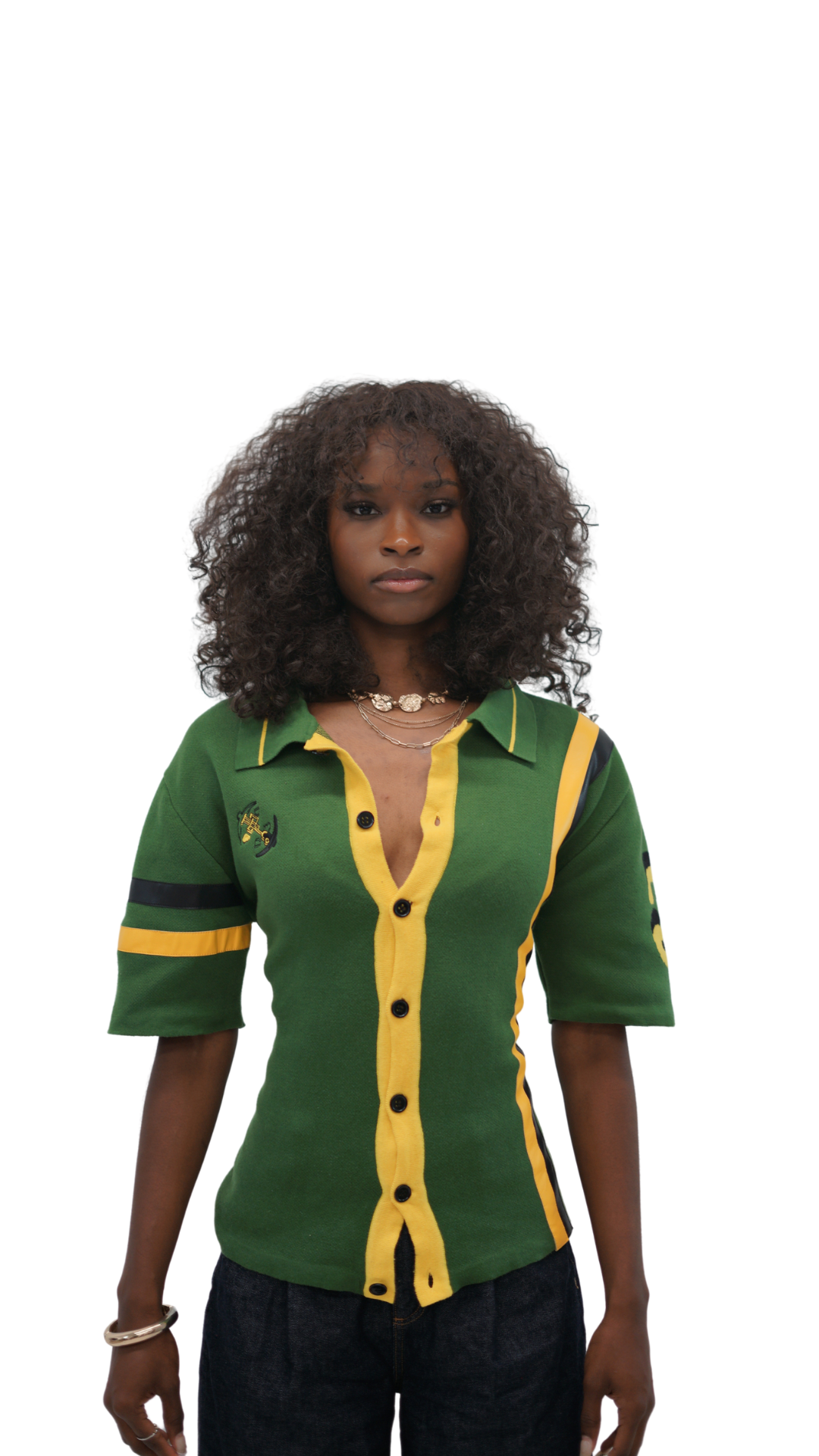 OPO Knitted Green POLO