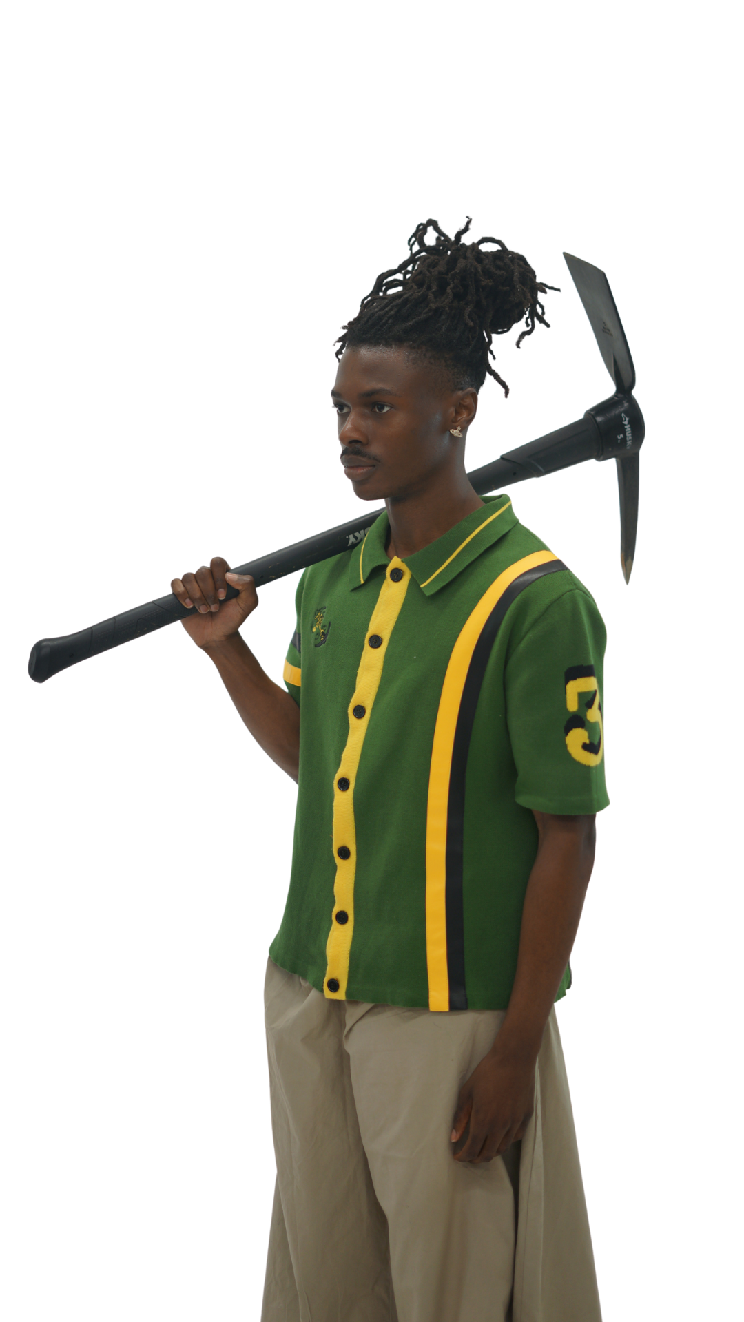 OPO Knitted Green POLO