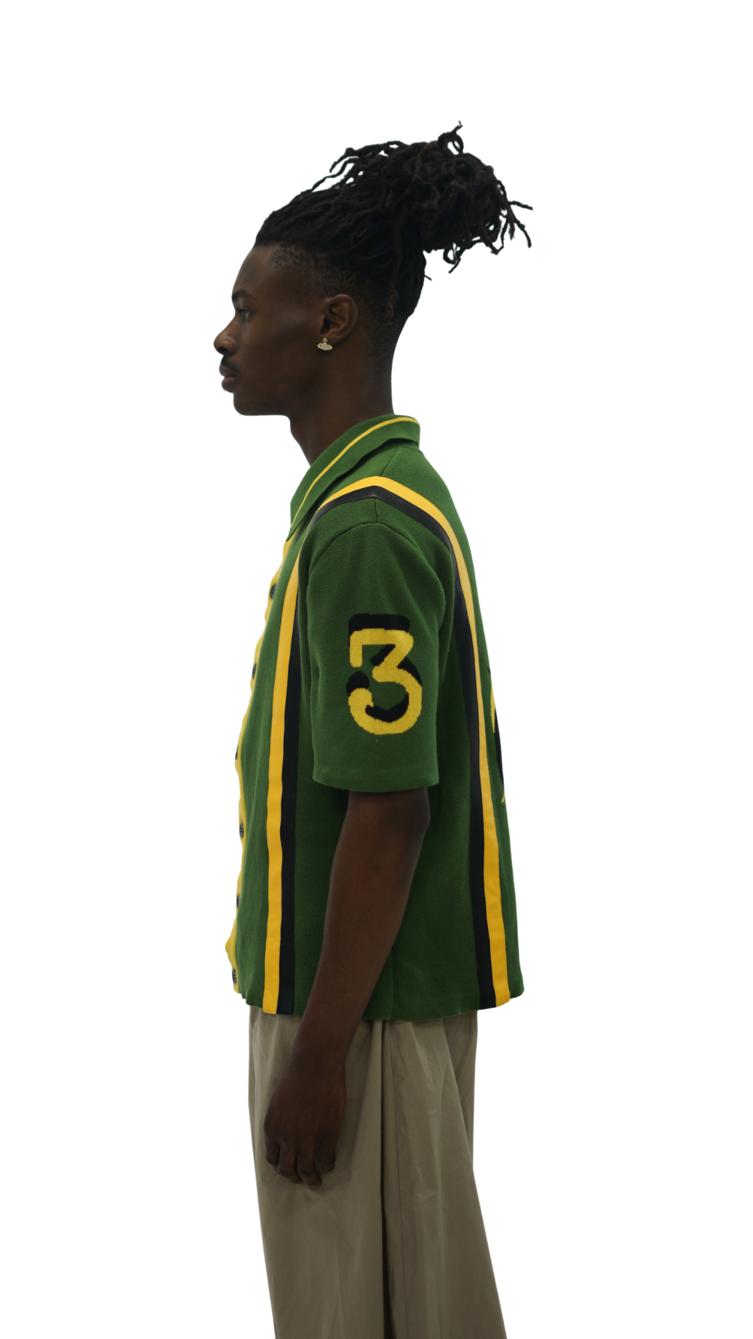 OPO Knitted Green POLO