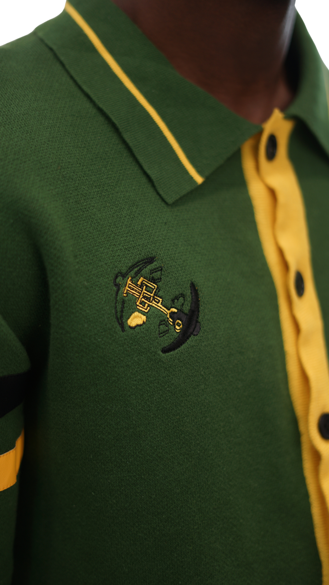 OPO Knitted Green POLO